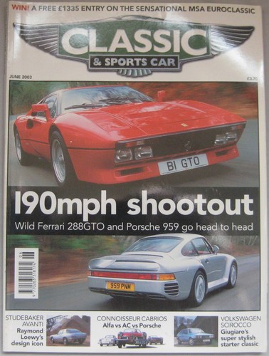 Classic sportscar 06 2003 - sportscar, 06/2003
