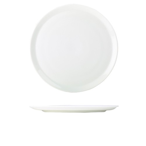 Genware porcelain pizza - porcelain,