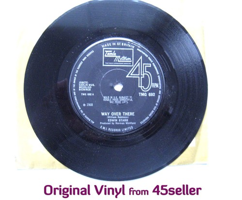 Edwin starr way over there - 'way, +
