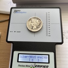 1921 High Relief Peace Dollar