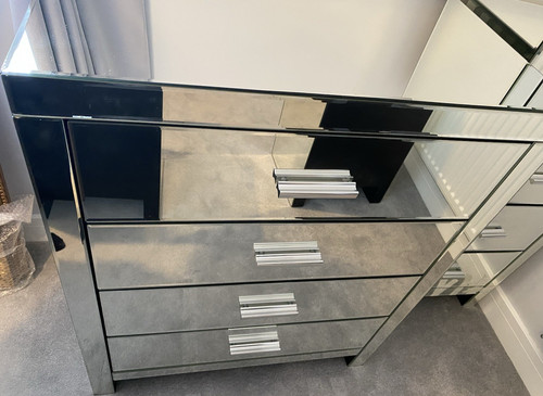 Mirrored bedroom furniture - ,