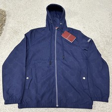 🎅🏼🚚 ✅ BNWT Men's Blue Gucci Windbreaker Jacket Size Medium!