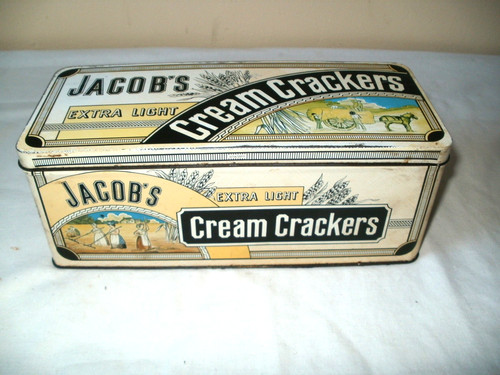 Vintage jacobs cream craker - cream,