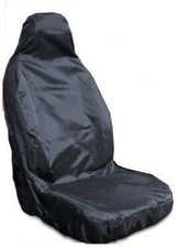 FOR TOYOTA YARIS CROSS - HEAVY DUTY BLACK DRIVERS CAR SEAT COVER WATERPROOF