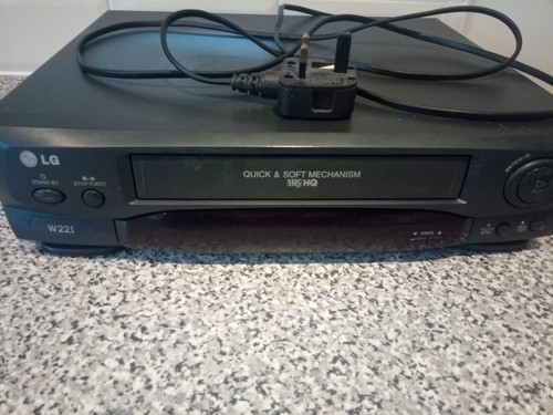 Vcr player tape vhs - lg, machine