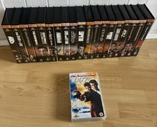 James Bond VHS Videos 007