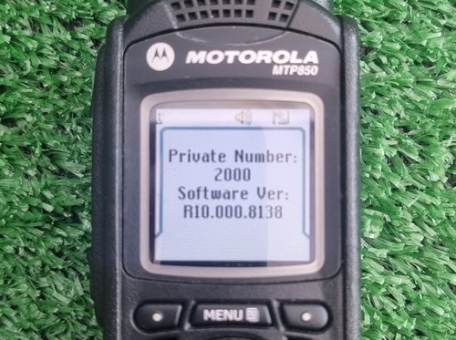 Motorola mtp850 tetra radio - motorola,