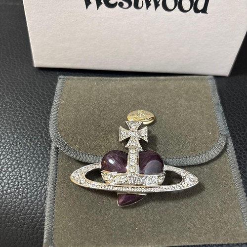Vivienne westwood heart brooch - westwood,