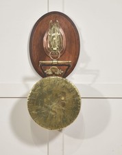 Wall-Hanging Oak Dinner Gong