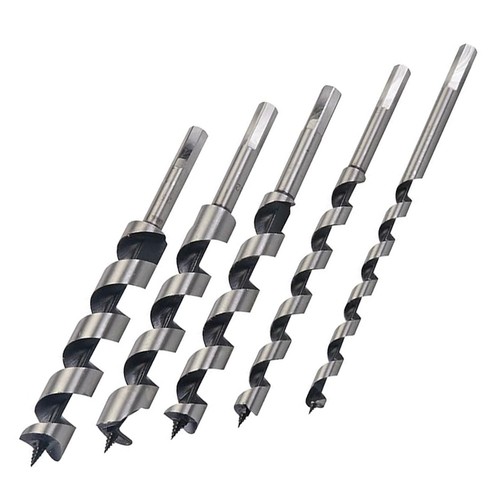 5pc auger drill bit - bit, set