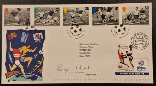 Roger hunt england rare - hunt,