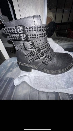 Ladies biker boots size - ladies, 5