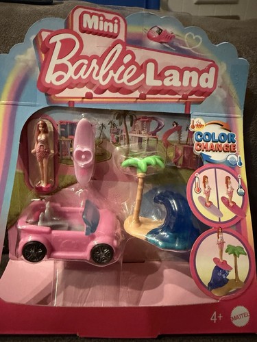 Mini barbie land playset - playset, car