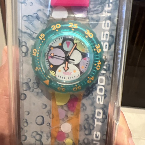 Swatch scuba 200 sea - sea, grapes