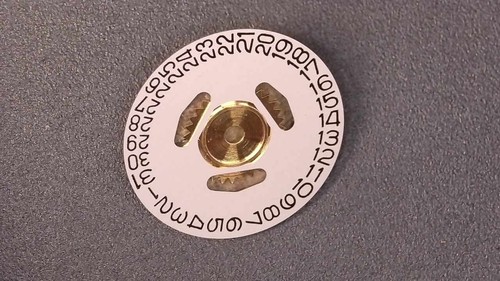 Lip watch disk - lip, date