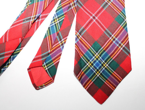 Loch carron wool tartan red - loch,