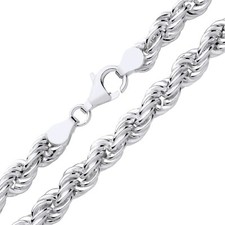 925 sterling silver - 7mm, chunky