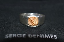 Serge Denimes Jasper Stone Sterling Ring 11