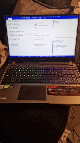 Gigabyte aorus 15g rtx - gigabyte,