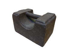 56lb Avery Cast Iron weight Door Stop Gazeebo Marquee Vintage Rustic 55 Pound