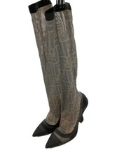 FENDI Boots Women's Size 38 Black