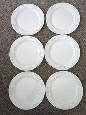 Pyrex 6 Dinner Plates Pink