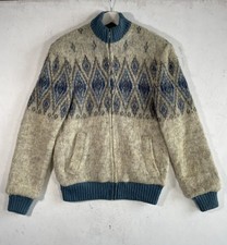 VTG Alafoss Icewool Jumper Womens Size M Pure New Wool Icelandic Iceland Sweater