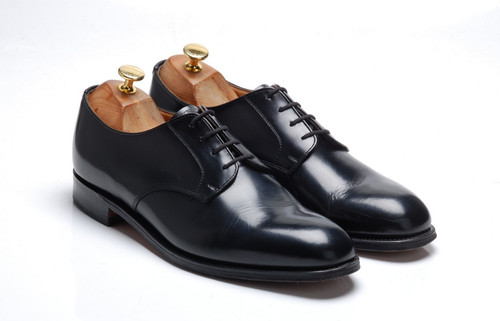 Cheaney black derby shoes - black,