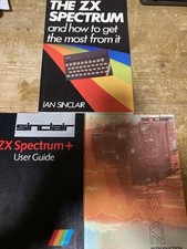 Sinclair ZX Spectrum User Guide Book Bundle 3 Titles