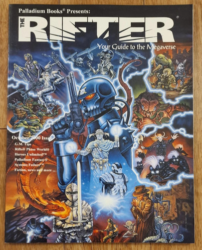 Rpg book the rifter magazine - rpg,