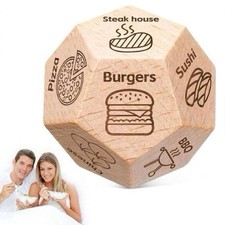12 Sided Food Decision Dice