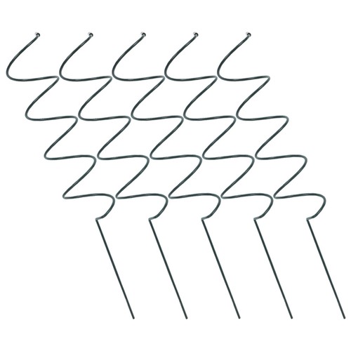 5pcs iron spiral plant support - spiral,