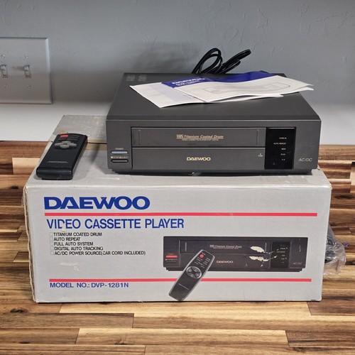 Daewoo dvp 1281n vhs - vhs, video