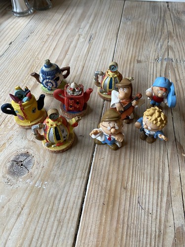 Tetley tea folk figures - tea,
