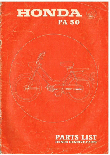 Honda model pa50 - model, original