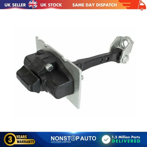 Front door hinge stop - stop, check