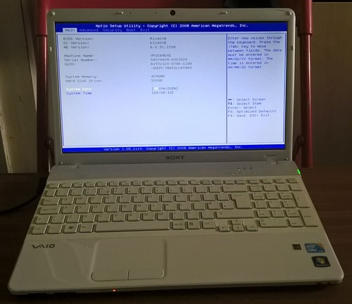 Sony vaio vpceb4e4e - sony,