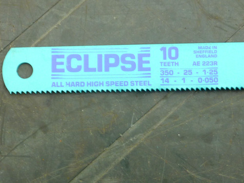 Eclipse power hacksaw blades - power,