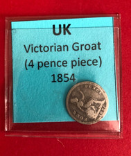 Queen Victoria 1854 four-pence