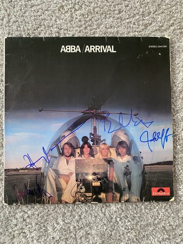 Abba arrival record signed - record,