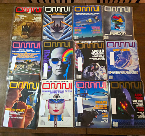 Omni science fiction magazine - omni,