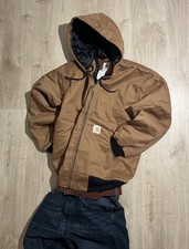 Carhartt hooded detroit beige
