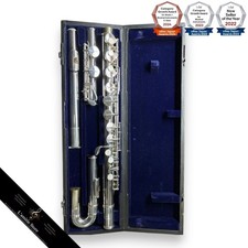 Silver Alto Flute with 2 Head