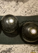 Stamped Lawn Bowls (2x)