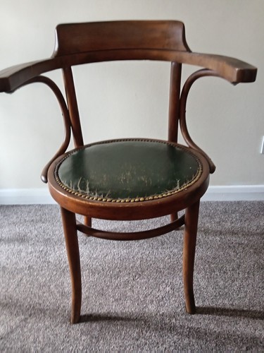 Captains style chair faux - chair,