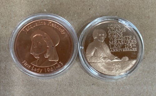 Commemorative medallions john - commemorative,