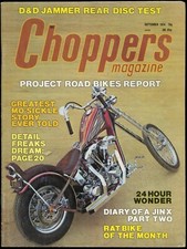 SEPTEMBER 1974 CHOPPERS