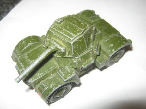 Dinky armoured command car - dinky,