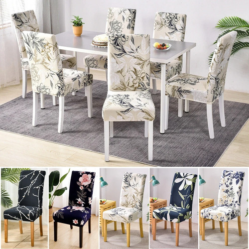 8pcs dining chair cover - 1-,