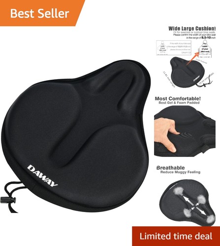 Large bike seat cover gel - -,